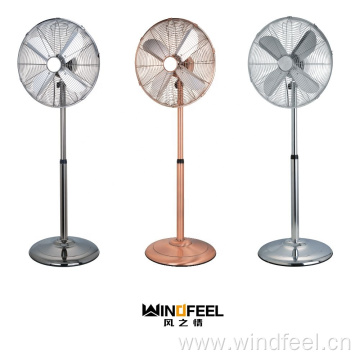 air metal blade stand fan with 3-speed setting